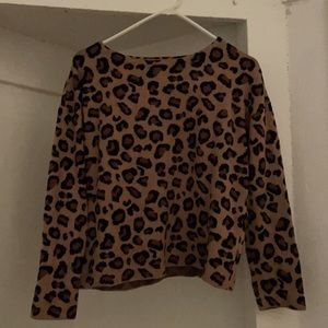 Leopard sweater